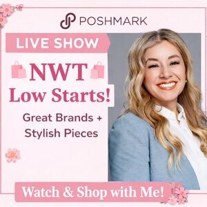 Please like my new show listing! Join my live show for amazing deals on NWT ✨🩷